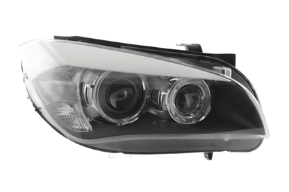 BMW X1 E84 LED Angel Eye Headlights by K2 Industries, for 2009-2012 models, featuring bright circular LED rings.