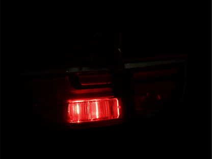 BMW X5 E70 LCI style LED tail light by K2 Industries, rear lighting assembly for 2007-2012 BMW X5 models.