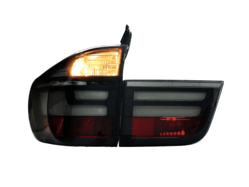 BMW X5 E70 LCI style LED tail light by K2 Industries, rear tail light assembly for 2007-2012 BMW X5 E70 model