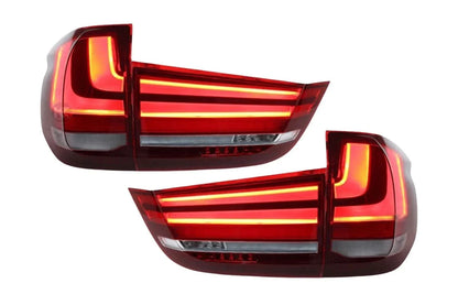 BMW X5 F15 tail lights upgrade by K2 Industries, featuring sleek LED tail light design for 2014-2018 models.