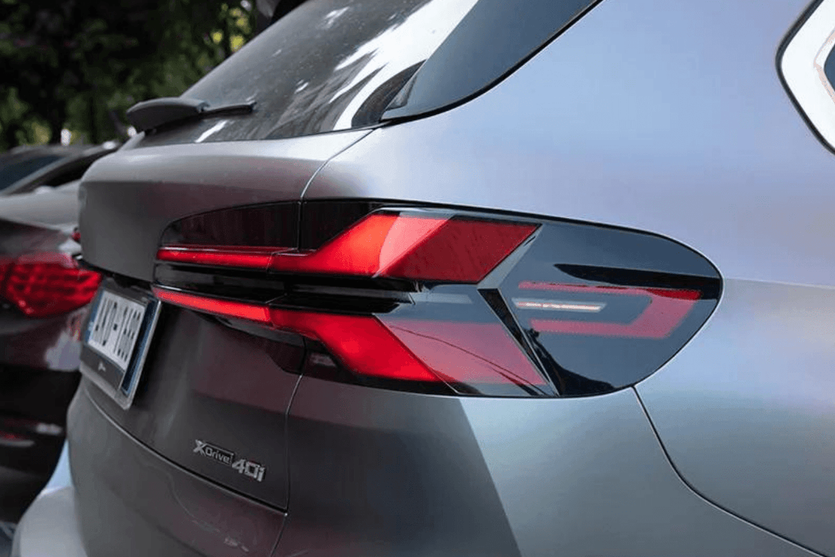 BMW X5 G05 LCI Style upgrade DRL tail lights by K2 Industries, featuring modern design for 2019-2024 models.