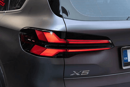 BMW X5 G05 LCI Style upgrade DRL tail lights by K2 Industries, featuring modern LED design for 2019-2024 models.
