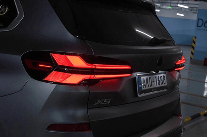 BMW X5 G05 LCI Style upgrade DRL tail lights by K2 Industries, featuring modern LED design for 2019-2024 models.