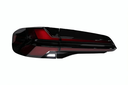 BMW X5 G05 LCI style upgrade DRL tail lights by K2 Industries, featuring modern LED design for 2019-2024 models.