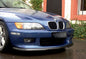 BMW Z3 Rieger front lip for 6-cylinder models, K2 Industries, aftermarket car bumper accessory, close-up view of the front lip.