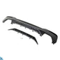 2017-2020 BMW 5 Series Pre-LCI (G30/G31) M Performance Style Matte Black Rear Diffuser | E3Tuning
