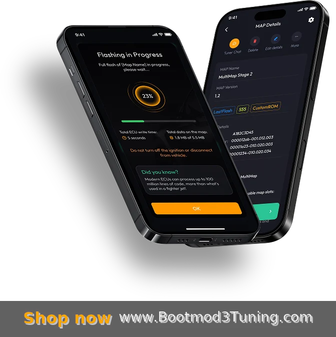 Bootmod3 B58 tune for BMW Fxx Gxx models, compatible with 140i, 240i, 340i, X3 M40i, X5, X7, and M40i series vehicles.