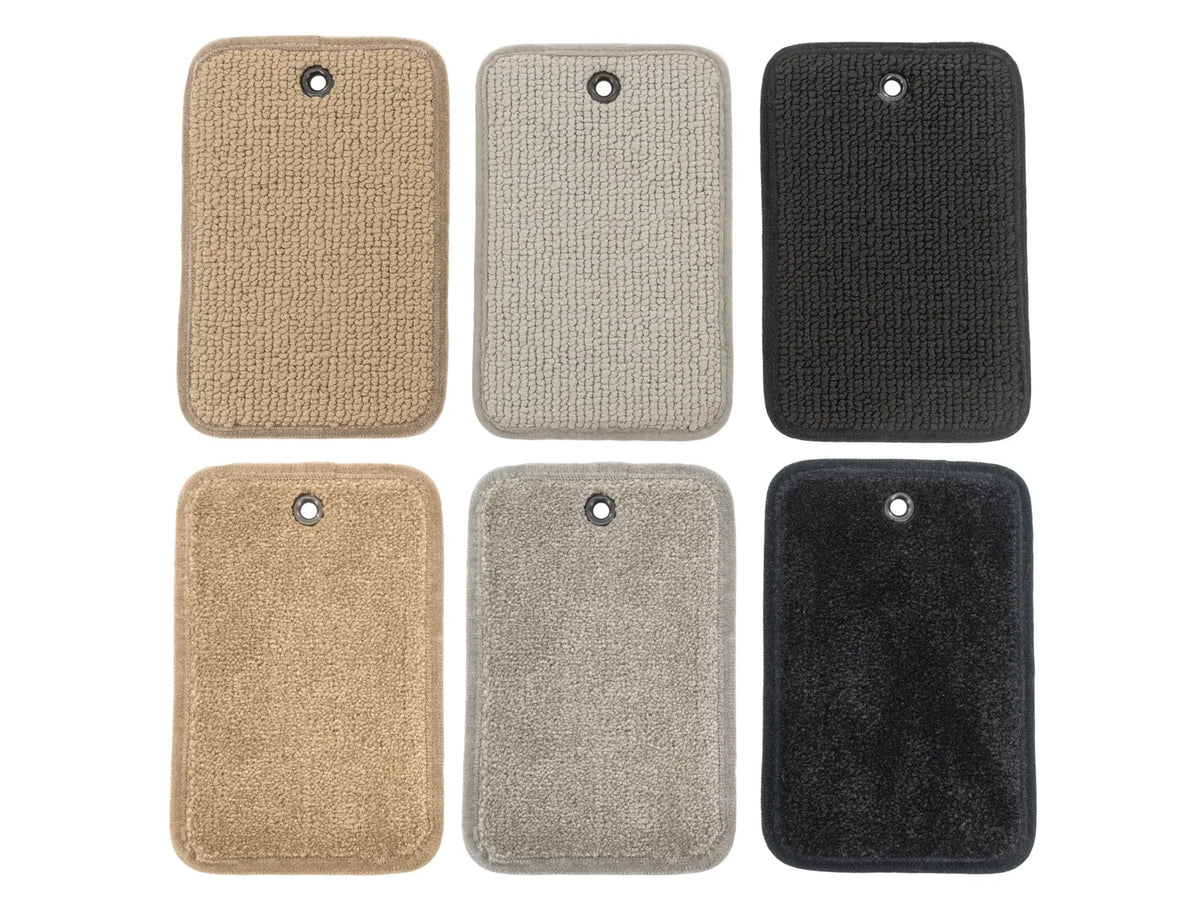 GoWesty carpet mat swatches for Vanagon Westfalia living and passenger area