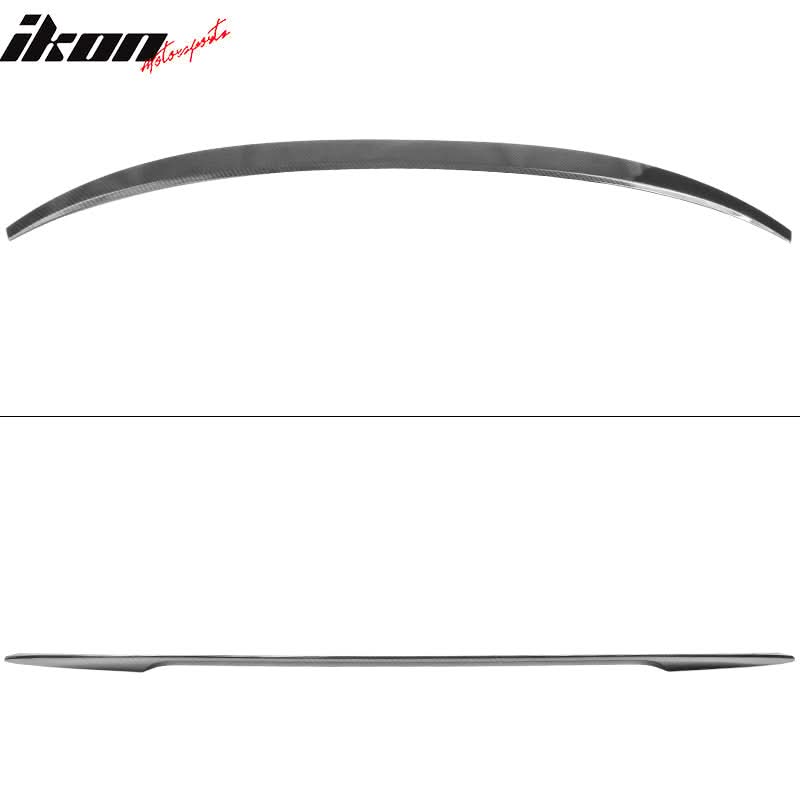 BMW F26 X4 trunk spoiler in carbon fiber print, designed for 2015-2018 models, by K2 Industries.