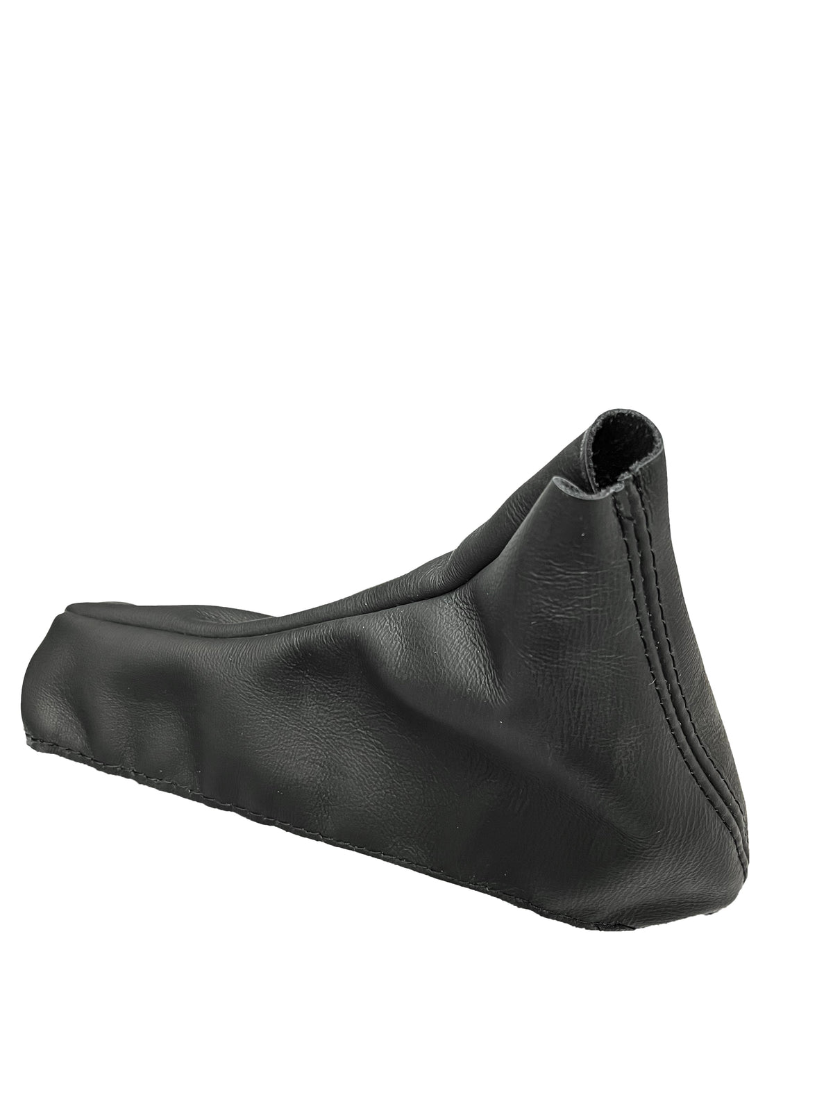 BMW F30 2014-2019 M4 Competition leather and suede shift and handbrake boot cover set with precise stitching and premium finish.
