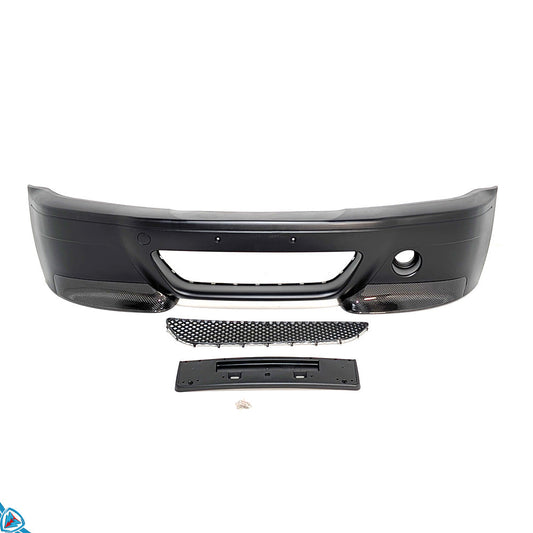 2001-2006 BMW M3 (E46) CSL Style Carbon Fiber Front Bumper Kit | E3Tuning