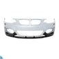 BMW 2 Series F22/F23 M-Sport style ABS front lip installed on front bumper, showcasing sleek aerodynamic design and finish.