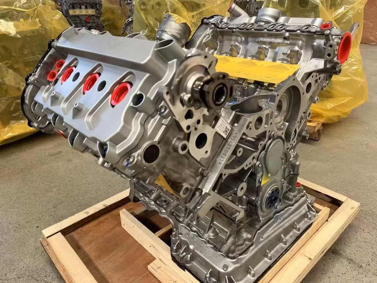 Bayern Automotive DAS MOTOR HAUS EA837 3.0L V6 engine assembly for Audi Q7, A8, A7, A6 models, new complete engine block.