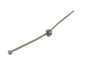 GoWesty VW cable tie with barbed mount, hardware fastener pack of 5, shown securing cables or components in a vehicle.