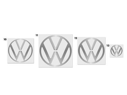 GoWesty Emblem & Inscription Restoration Decals for vehicle badges and lettering