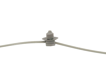 Pack of 5 GoWesty VW Cable Tie with Barbed Mount, durable hardware fasteners for secure cable management or mounting.