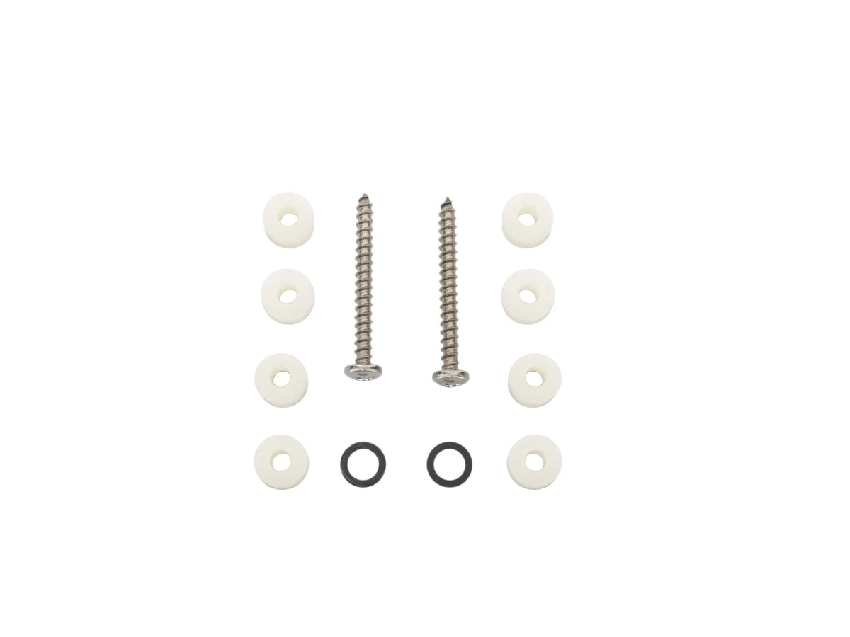 GoWesty Rear Heater Delete Kit for Eurovan, showing the black delete panel installed in the vehicle's rear area.