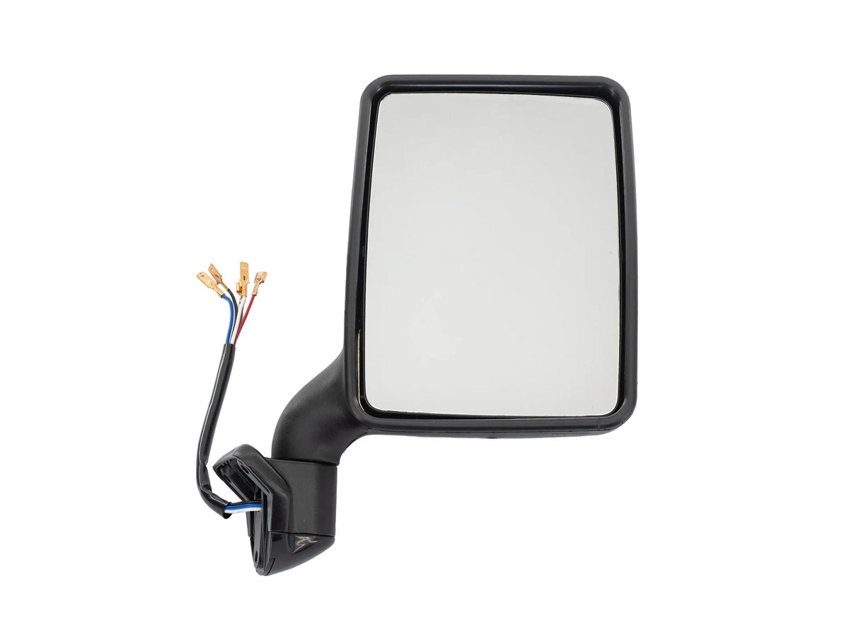 GoWesty Power Mirror, Passenger Side (LHD) replacement exterior mirror black housing
