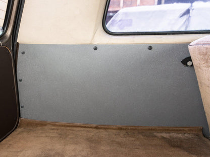 GoWesty ABS plastic left rear back half trim panel for Vanagon non-camper interior