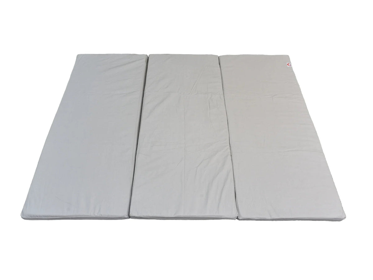 GoWesty slip-cover for large mattress topper, showing a fitted fabric cover designed to protect and extend mattress topper durability