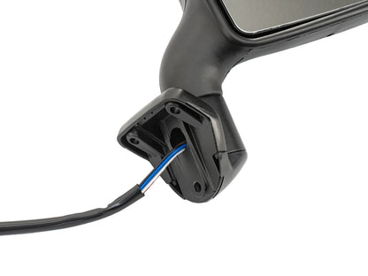 GoWesty Power Mirror, passenger side (LHD) black exterior mirror assembly