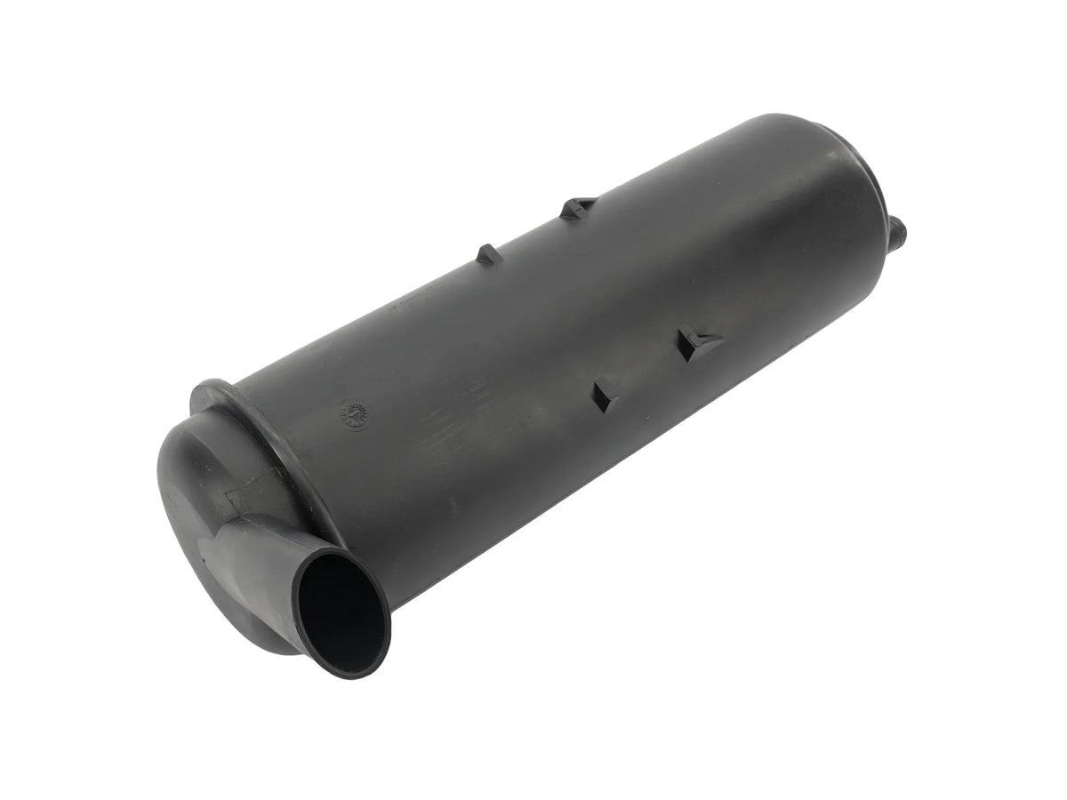 GoWesty charcoal emissions canister for vehicle exhaust system, shown in a detailed close-up image.