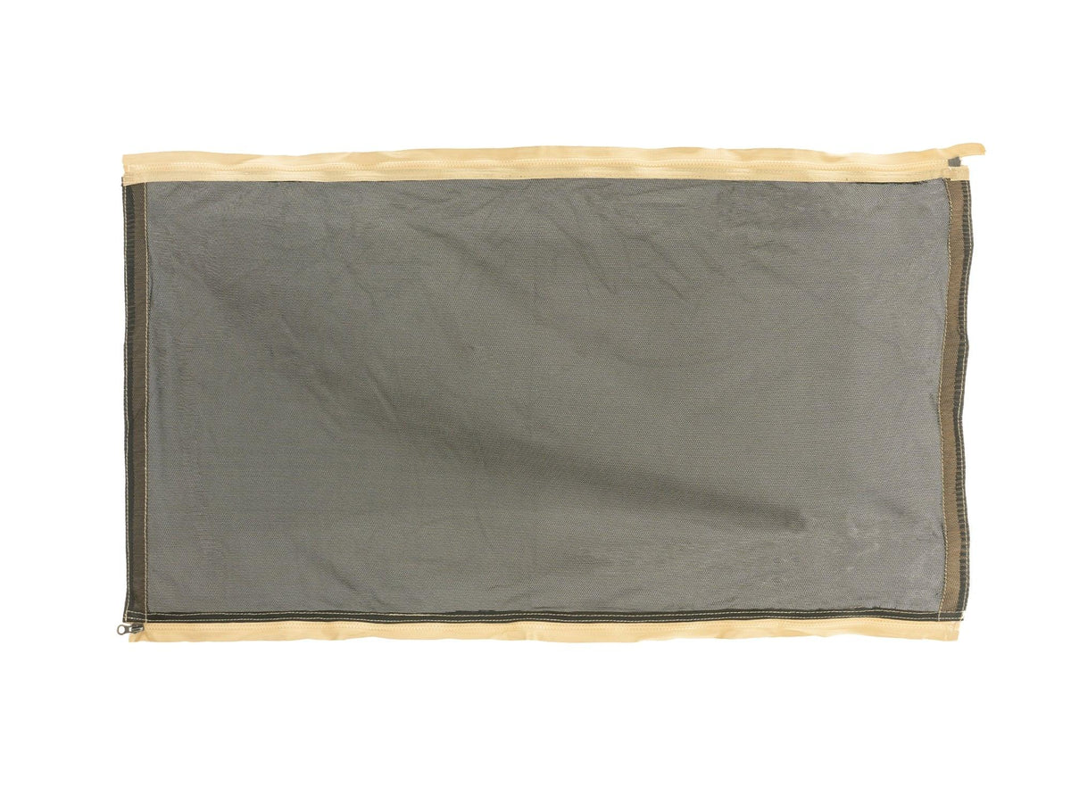 GoWesty replacement screen for Vanagon pop-top tent, black mesh panel with zippered edges