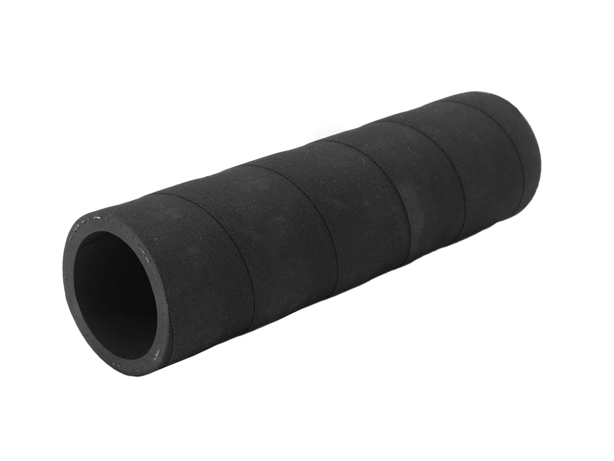 GoWesty coolant hose from junction to radiator for late Vanagon, showing flexible rubber tubing and metal fittings.