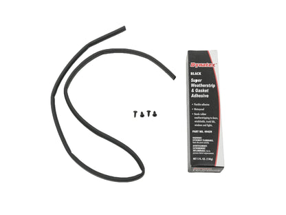 GoWesty sliding window screen fix kit with tools and parts for repairing or replacing window screens on vehicles.