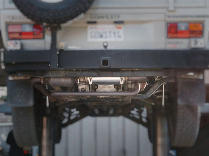 GoWesty stainless muffler and tail pipe sport version for vehicle exhaust system