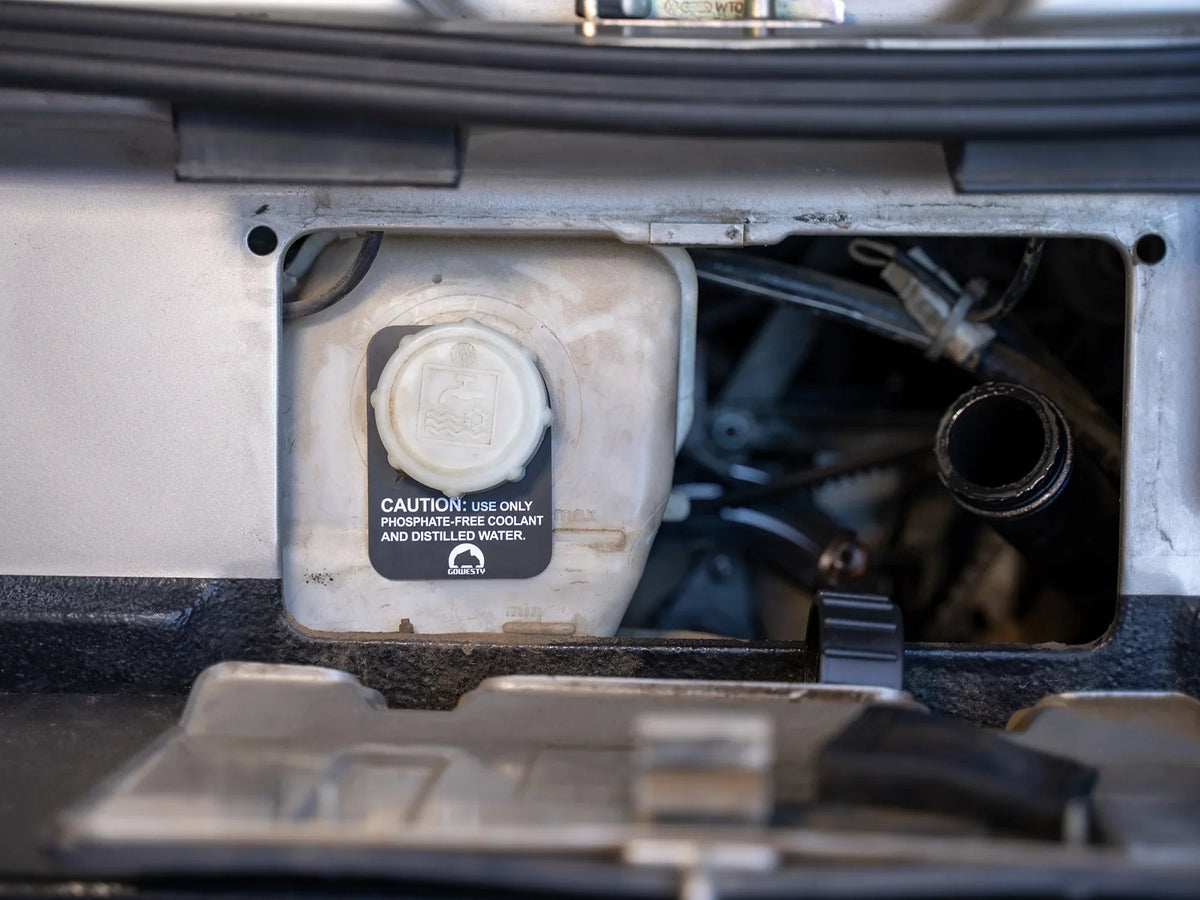 Coolant Warning Tag (Coolant Expansion Tank)[Vanagon]