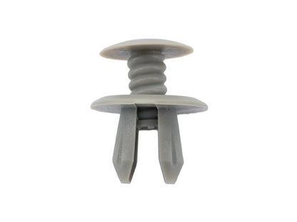 Set of five GoWesty Eurovan panel clips with exposed heads, used as hardware fasteners for vehicle panel installation.