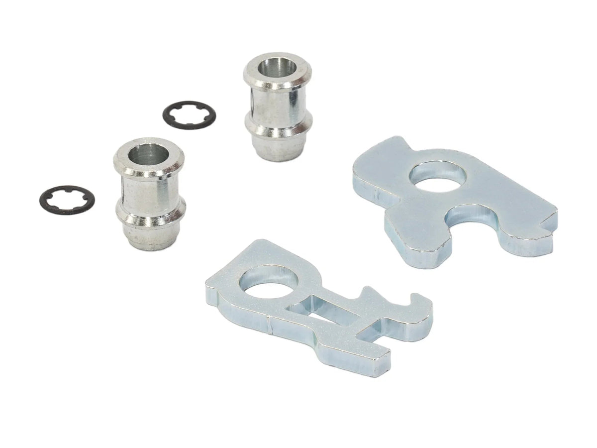 GoWesty sliding door latch full rebuild bundle showing assembled black latch mechanism with metal components and mounting hardware.