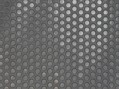 GoWesty rubber mat for Vanagon passenger rear cargo area with AC, full view