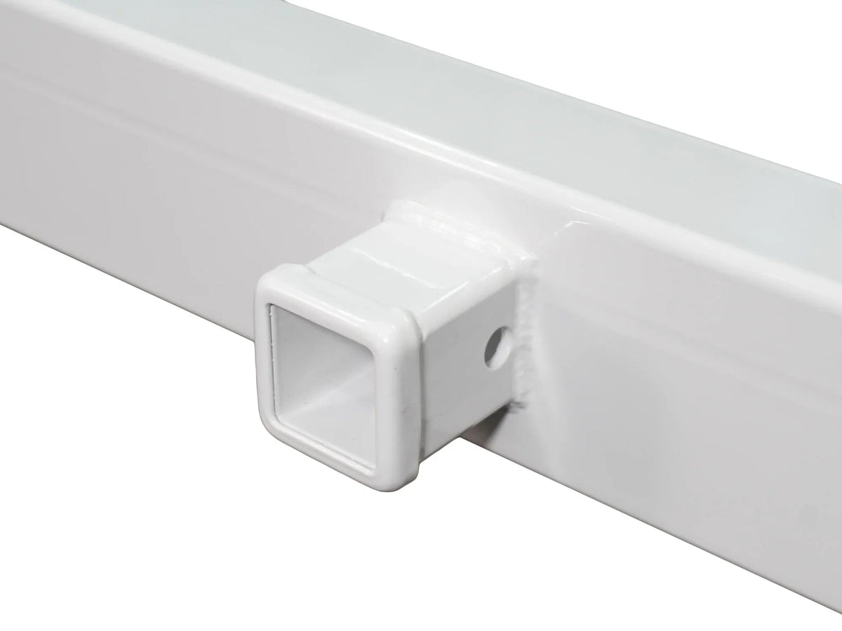 GoWesty rear bus bumper with integrated hitch geschniegelt