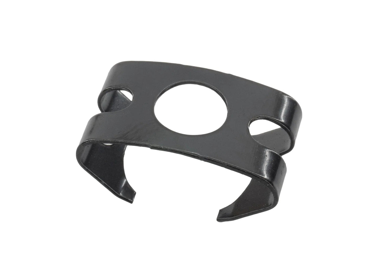 GoWesty brake line and hose spring clip pack of 4 for Vanagon and Eurovan brake parts, showing metal clips on a white background.