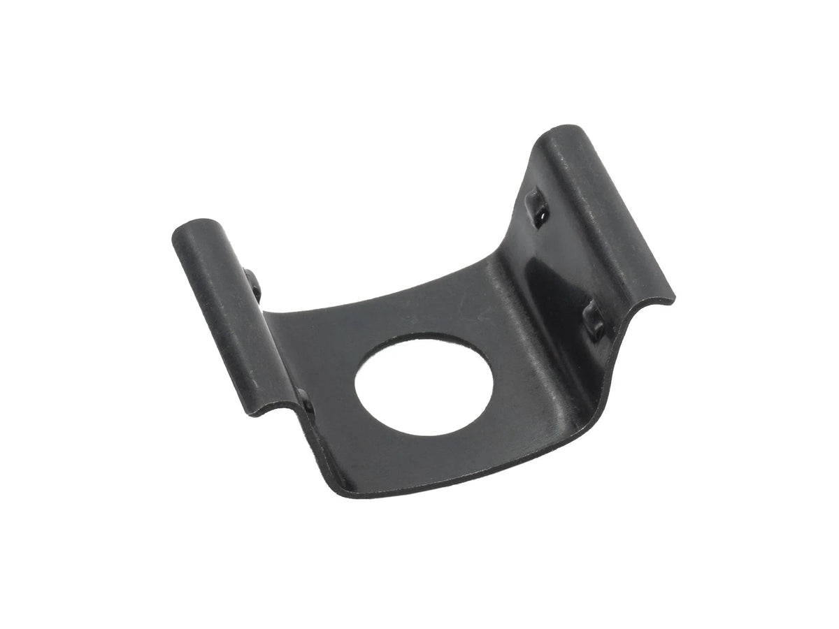 Set of four GoWesty brake line and hose spring clips for Vanagon and Eurovan brake systems, shown on a white background.