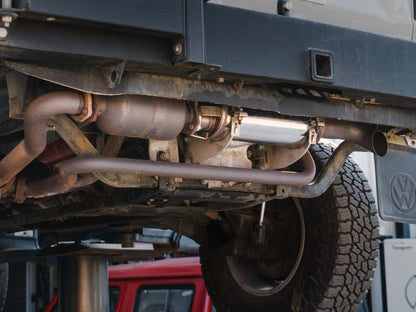 GoWesty stainless muffler and tail pipe sport version for vehicle exhaust system