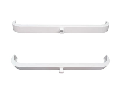GoWesty rear bus bumper with integrated hitch, shown in full view