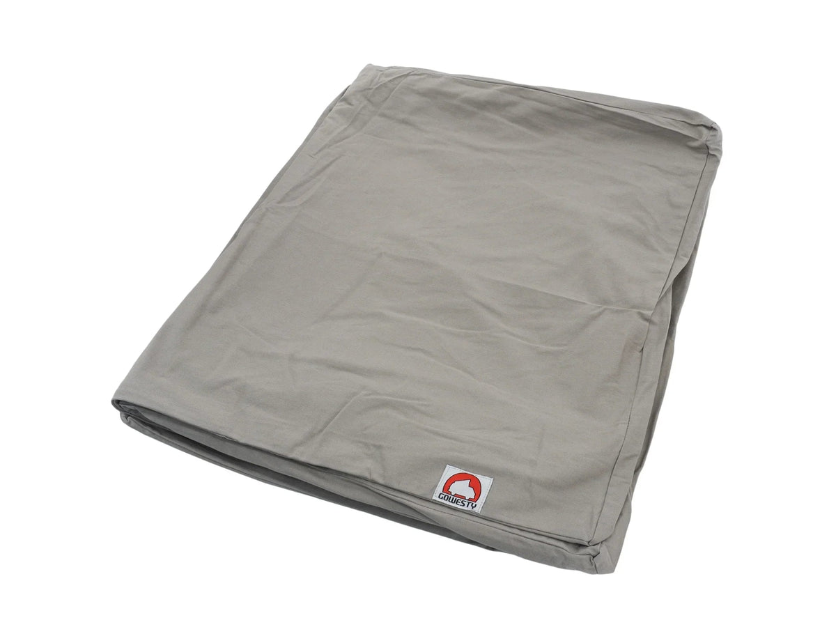 GoWesty large mattress topper slip-cover showcasing a fitted, protective cover for enhanced comfort and bedding protection.