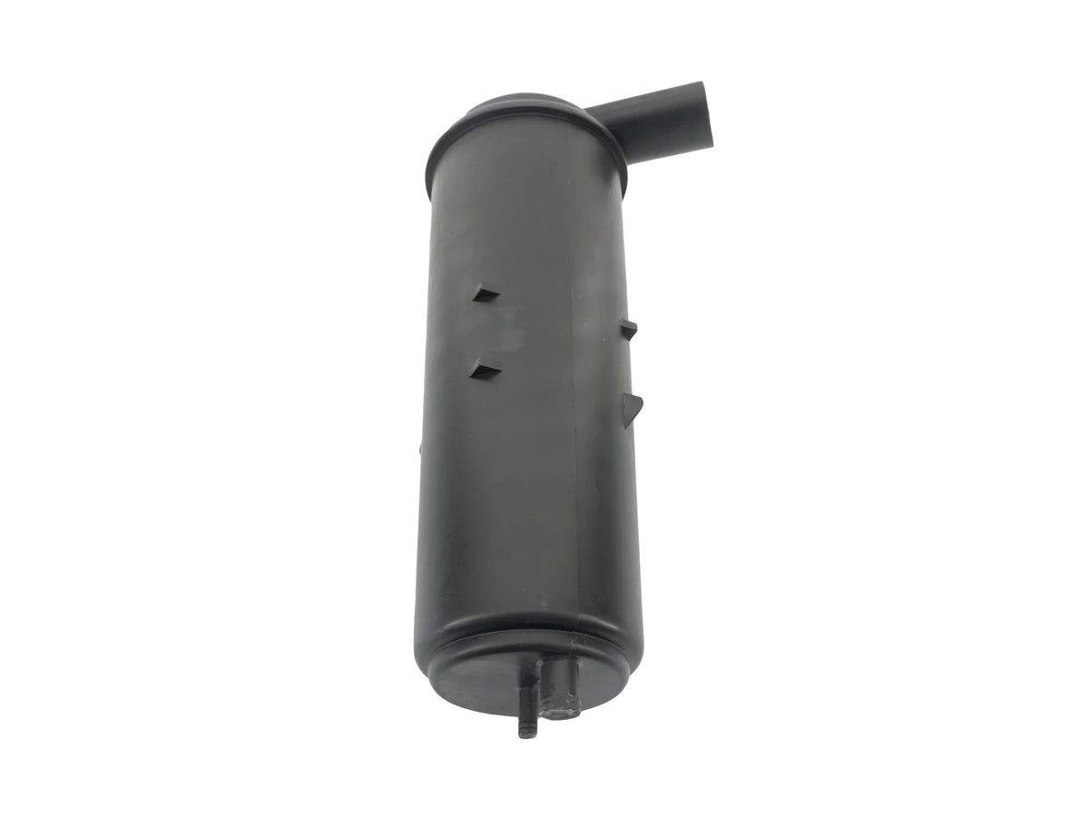 GoWesty Charcoal Emissions Canister for vehicle emissions control, shown in a close-up view.