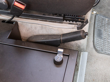 GoWesty interior leather trim kit showing detailed leather panels and stitching for vehicle interior customization.