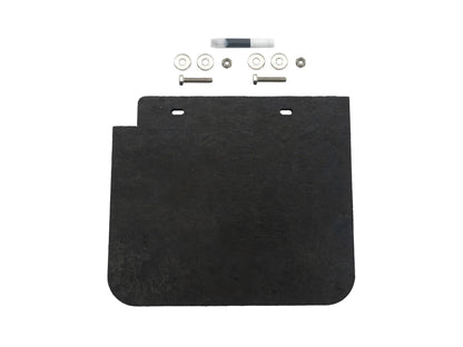GoWesty Vanagon mud flap repair kit with various replacement parts and tools for easy installation and maintenance.