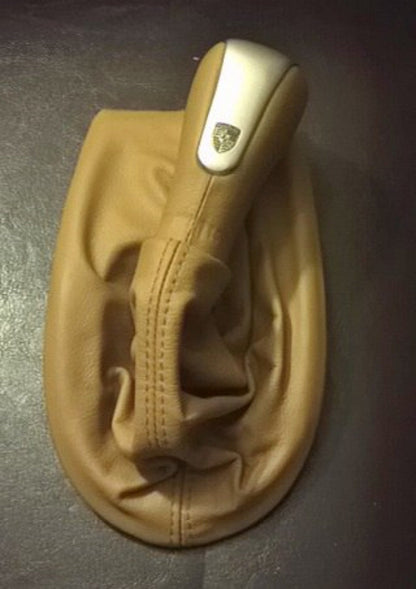 Genuine Leather MANUAL Shift Boot Cover For 1997-2004 Porsche Boxster 911 986 996