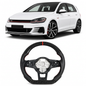 Hydro-Dip Carbon Fiber Steering Wheel for Volkswagen Golf GTI, Golf R & MK7/MK7.5 R-Line 2015–2019