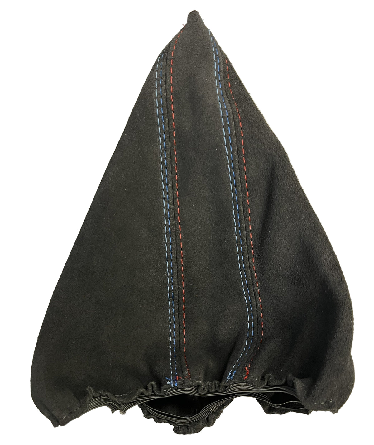 Genuine suede parking brake shift boot and console cover for BMW E36 and E46, custom handbrake and shift boot by JTS Upholstery