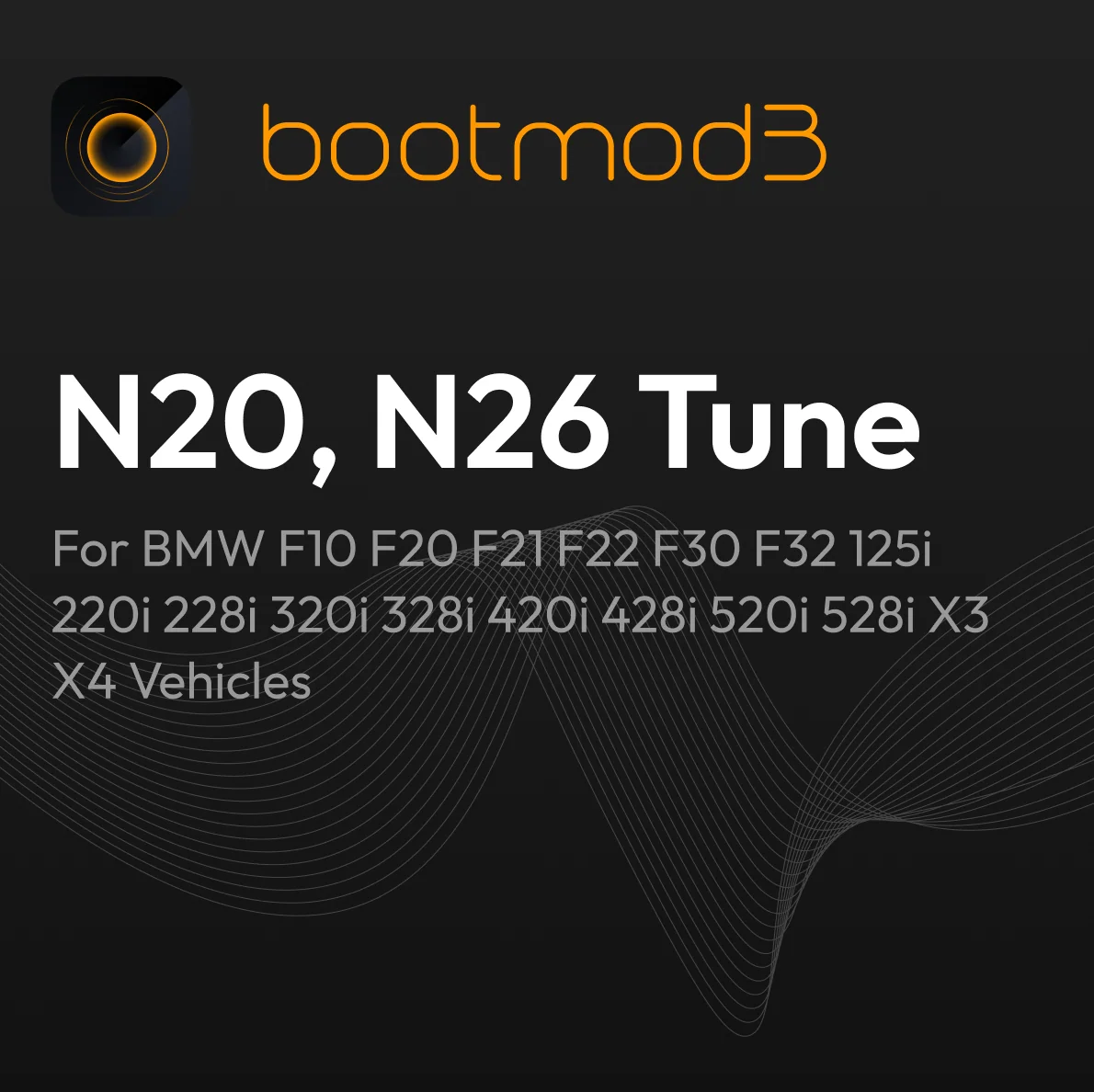 Bootmod3 N20 N26 tuning for BMW F10 F20 F21 F22 F30 F32 125i 228i 320i 328i 520i X3 X4, engine performance upgrade by BOOTMOD3 TUNING USA