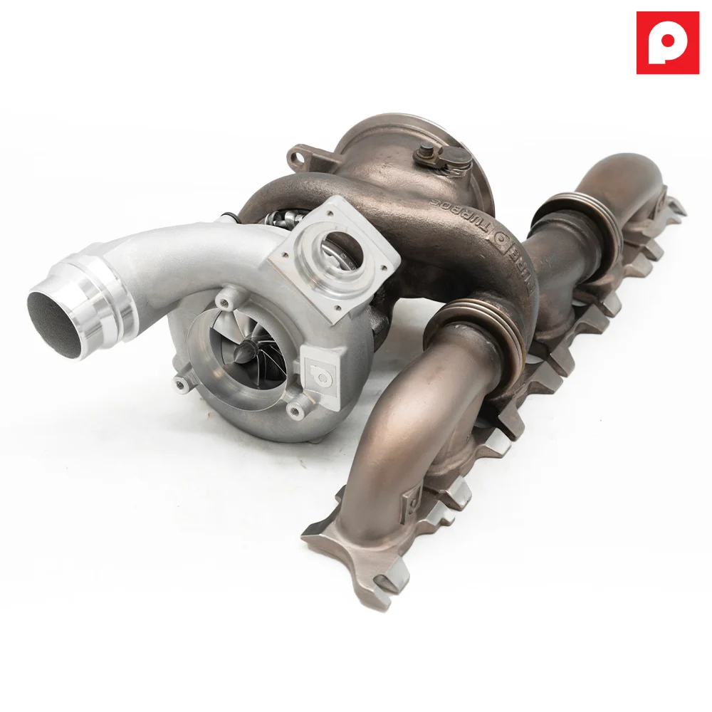 BMW B58 Gen 2 engine tuning module by BOOTMOD3 Tuning USA, shown in a close-up image.