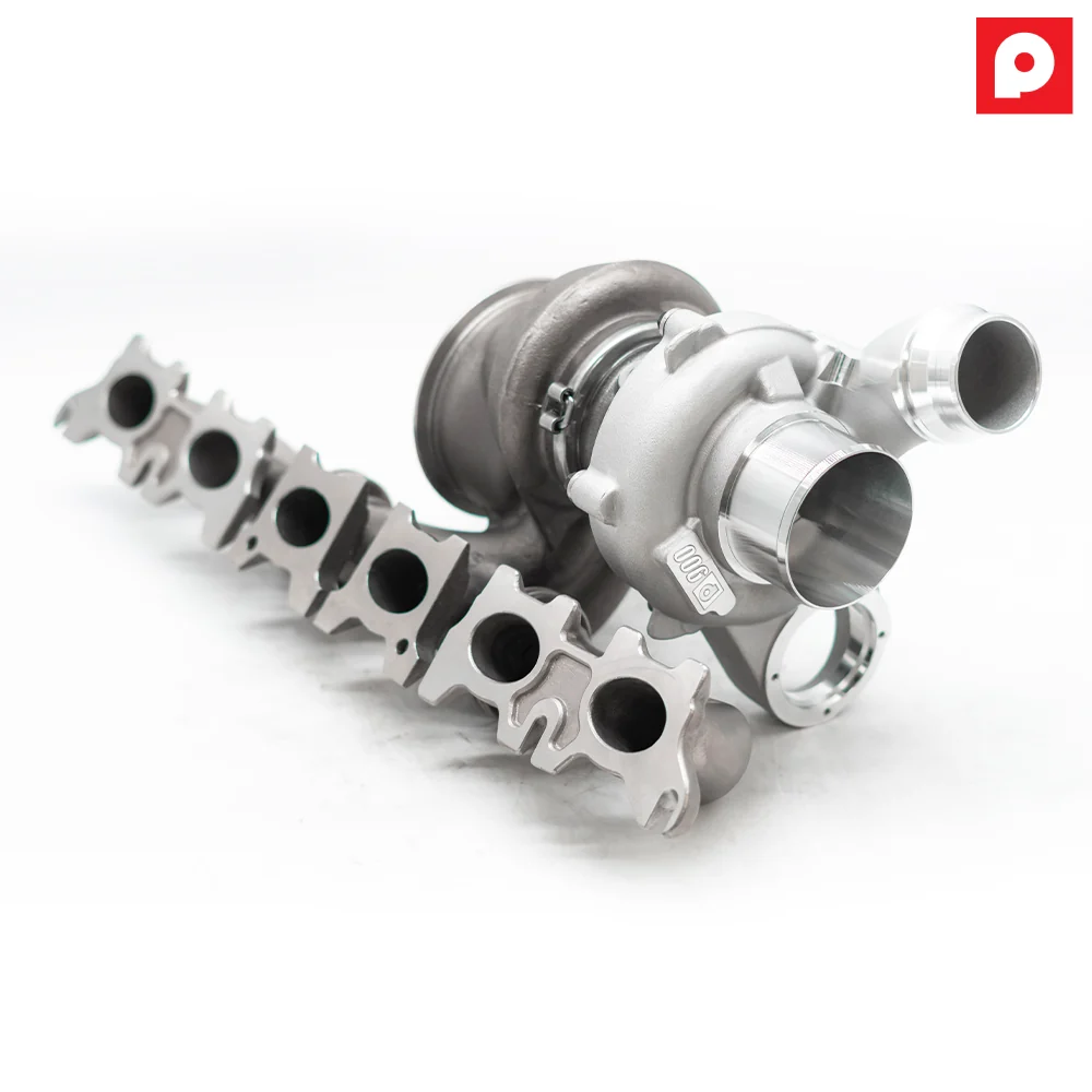 BMW B58 Gen 1 engine control module for Pure900 tuning by BOOTMOD3 Tuning USA, shown in a detailed close-up image.