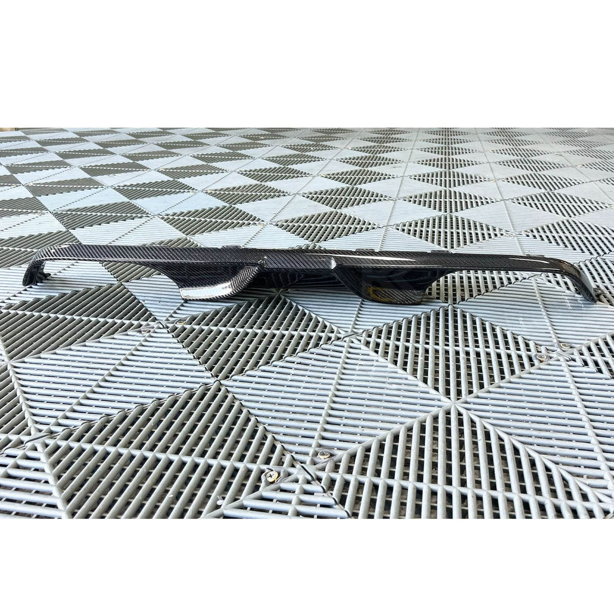K2 Industries BMW 3/4 Series F80/F82/F83 carbon fiber diffuser, sleek aerodynamic design for 2011-2020 models
